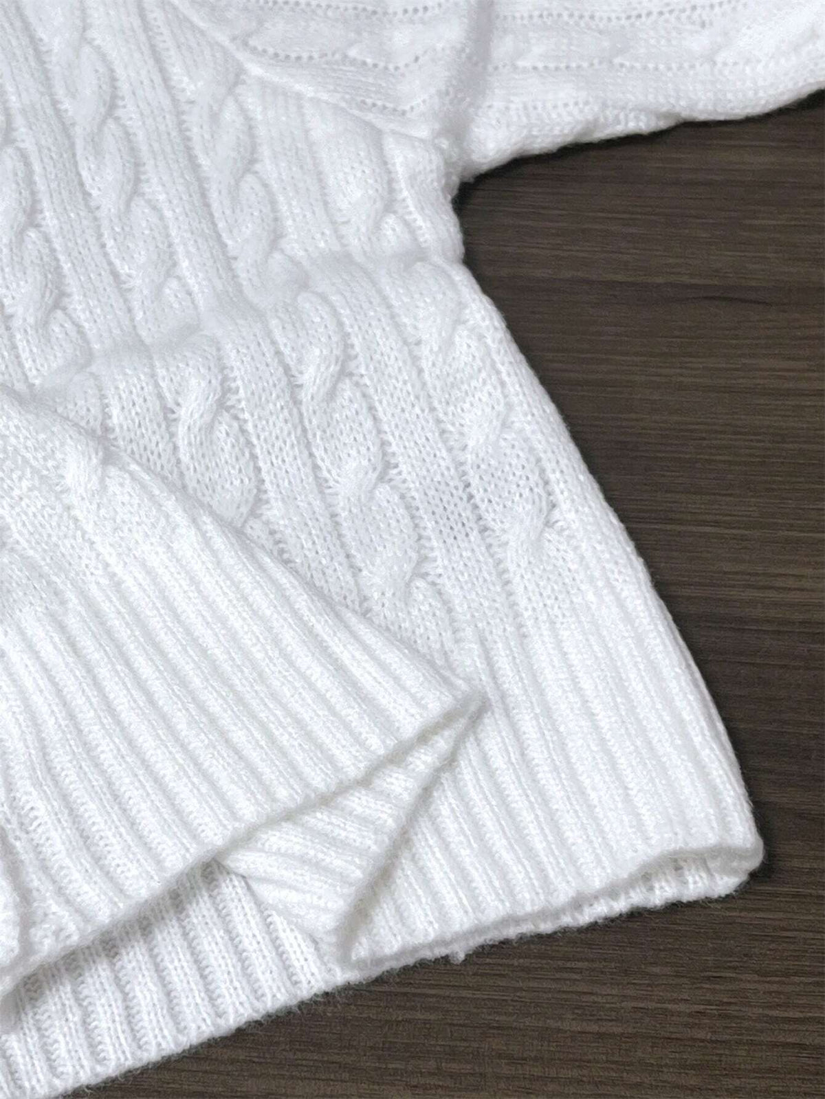 Cardigan lungo con bottoni, a tinta unita, a manica lunga, per taglie comode